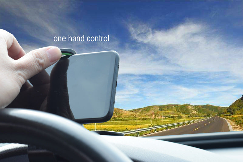 360 Degree Rotating Universal Car Phone Holder in Mysterious Black