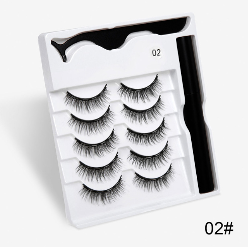 Magnetic False Eyelashes Set for Everyday and Evening Looks