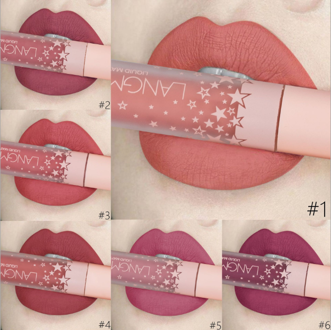 Matte Velvet Lipstick Set, Waterproof and Long-Lasting