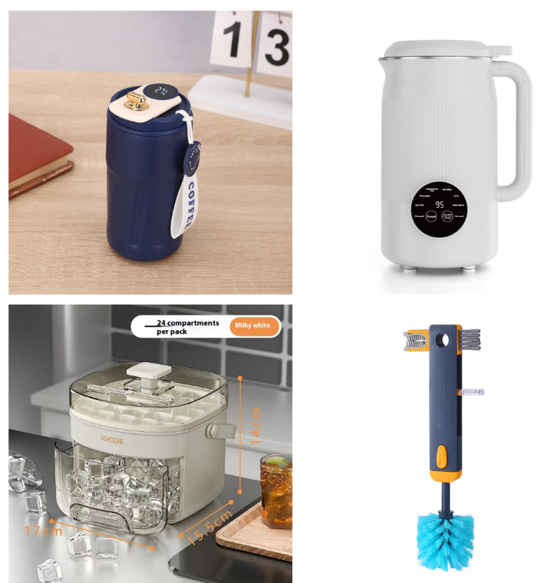 Smart Digital Insulated Bottle With Temperature Display, 450ml