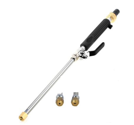 High Pressure Car Washing Water Sprayer Nozzle with Hose Wand