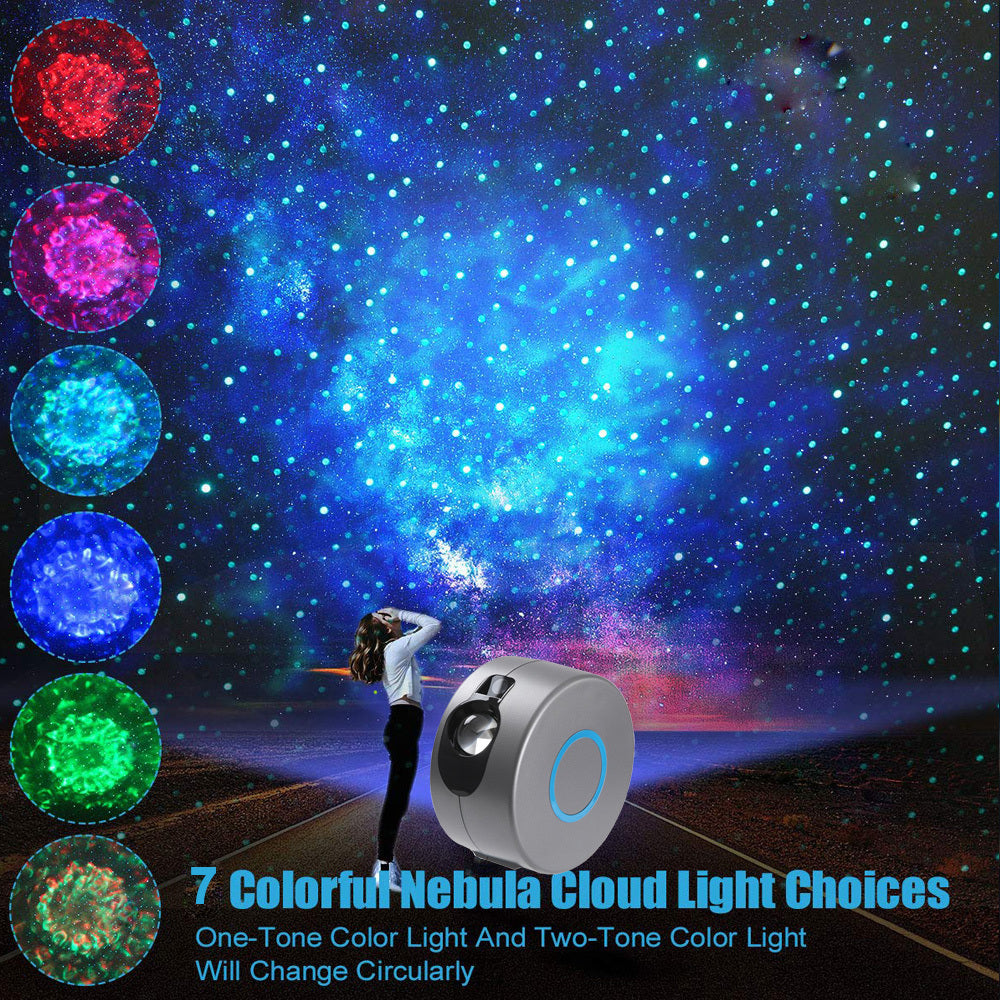 Galaxy Starry Sky Projector with Rotating Colourful Lights