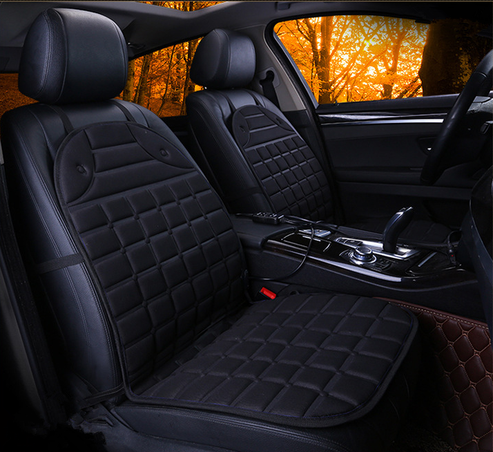 12V Car Heated Seat Cushion, Plug-In Winter Seat Warmer