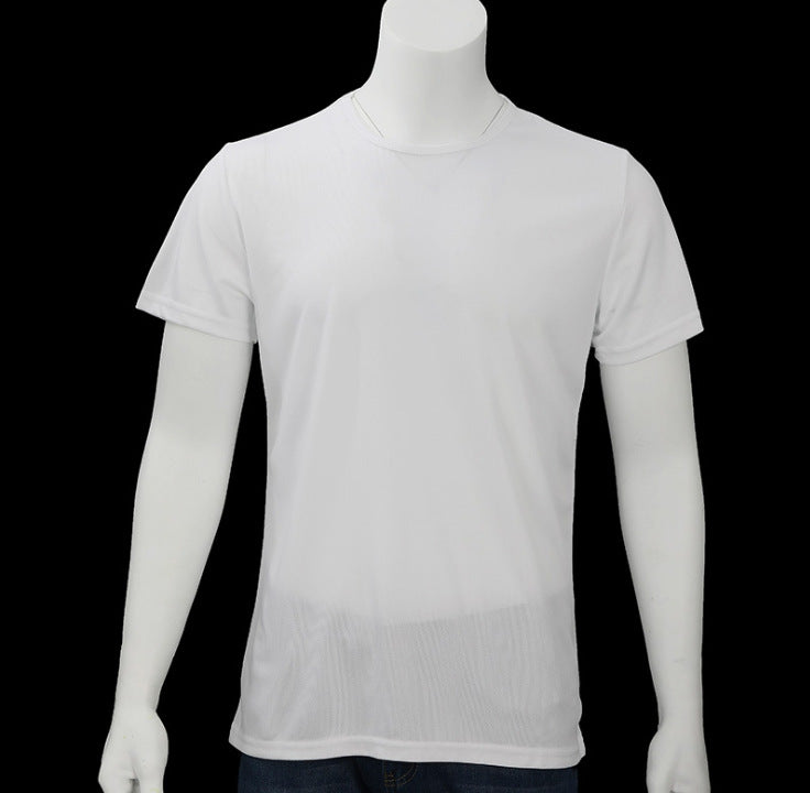 Men's Quick-Drying Waterproof T-Shirt, Half Sleeve Bottoming Top