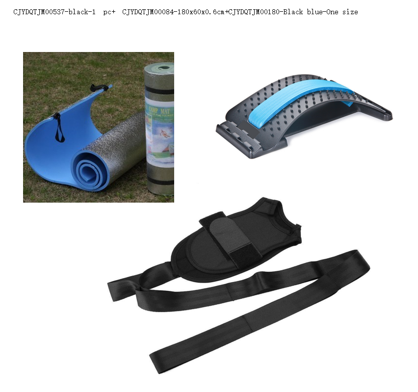 Yoga Leg Stretching Strap With Multiple Loops For Flexibility
