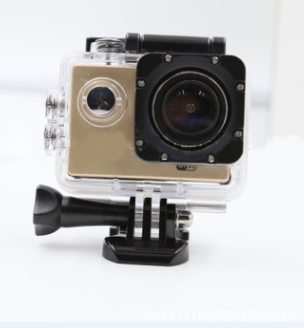 4K Waterproof Action Camera with 2 Inch Screen and Wi-Fi