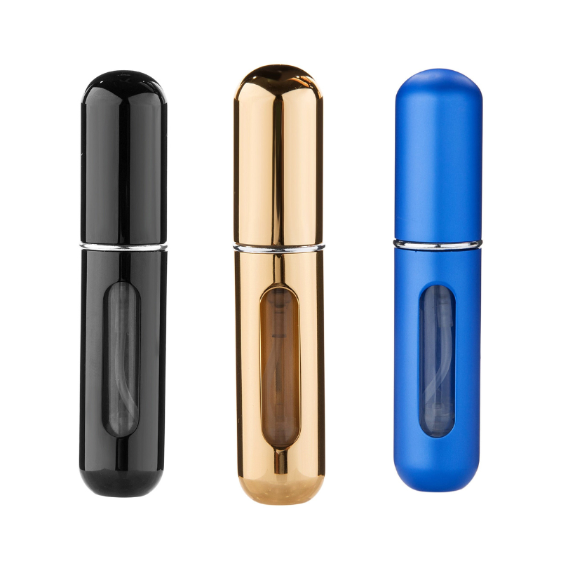 Mini Refillable Perfume Atomiser Bottle, Pump To Fill