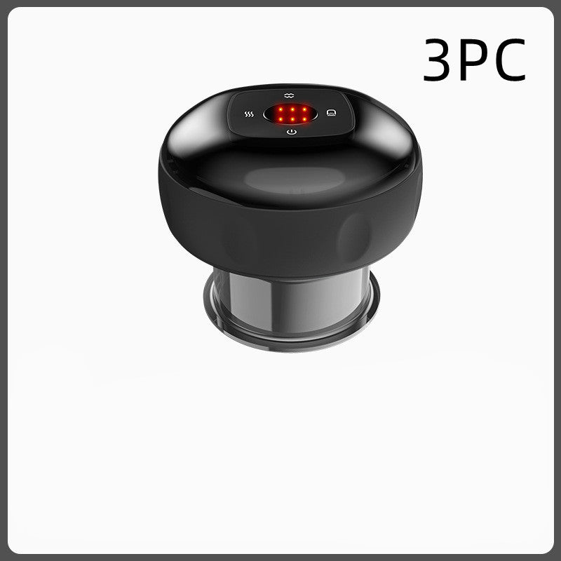 Electric Vacuum Cupping Body Massager With 12 Speeds, USB Charging