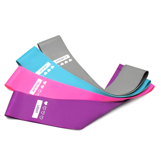 Elastic Resistance Bands for Booty, Legs and Full-Body Workouts