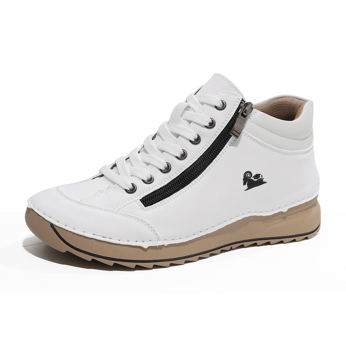 Women's Flat Casual Dress Shoes in Soft Leather-Look with Six Colours