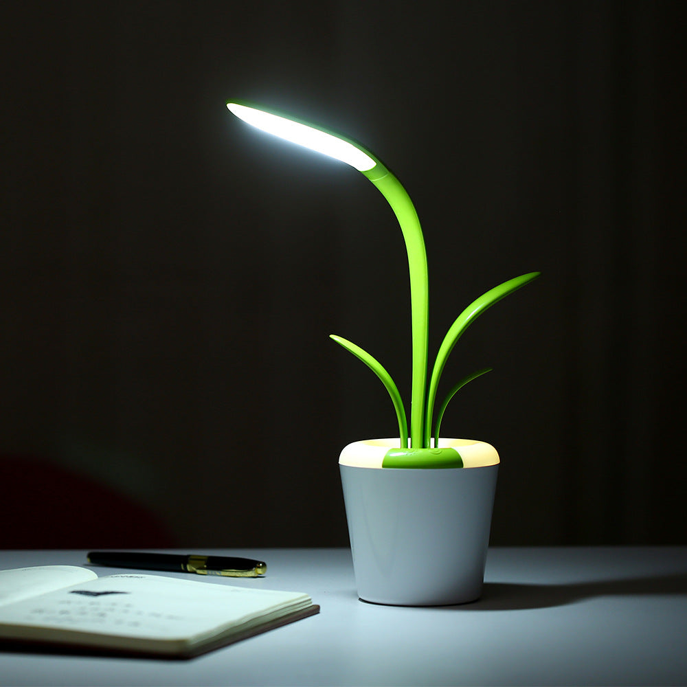 Modern USB LED Desk Lamp With 3 Brightness Levels And Night Mode