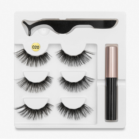 Magnetic False Eyelashes Set for Everyday and Evening Looks
