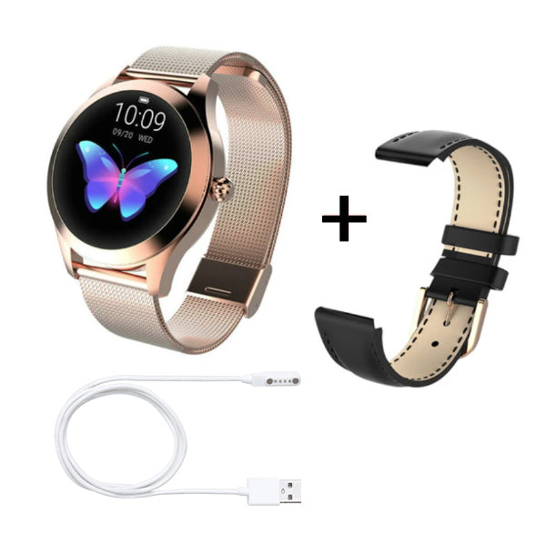 Sports Smart Bracelet with Heart Rate Monitoring and Step Counter