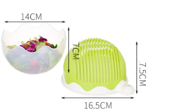 Creative Salad Cutter for Fruit and Vegetables, Easy Kitchen Prep