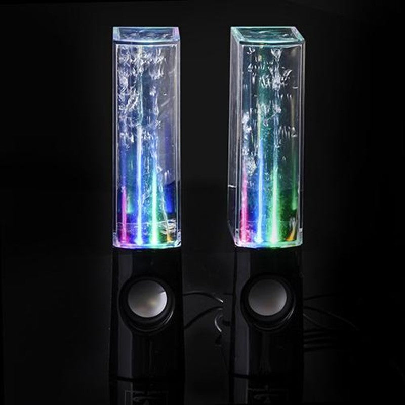 Dancing Water Speaker With LED Fountain Light For Parties