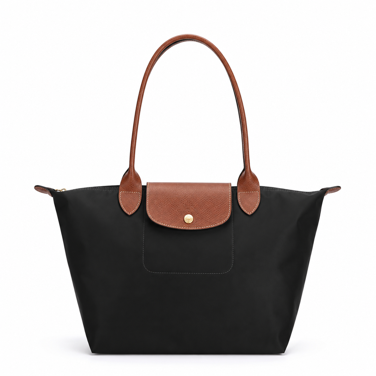 Women's Structured Shopper Bag with Adjustable Shoulder Strap
