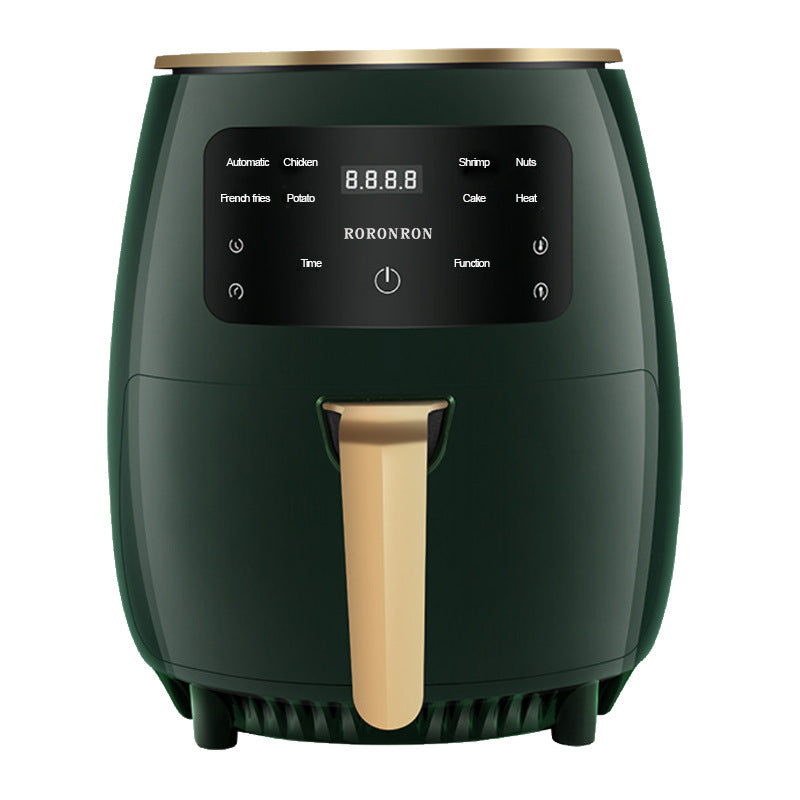 Smart Touch Air Fryer with 1400W Heating and Auto Power-Off