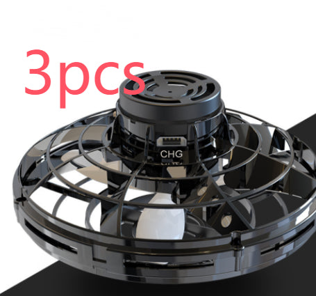 Mini Fingertip Gyro Drone Toy With LED Lights, Spinner Flyer