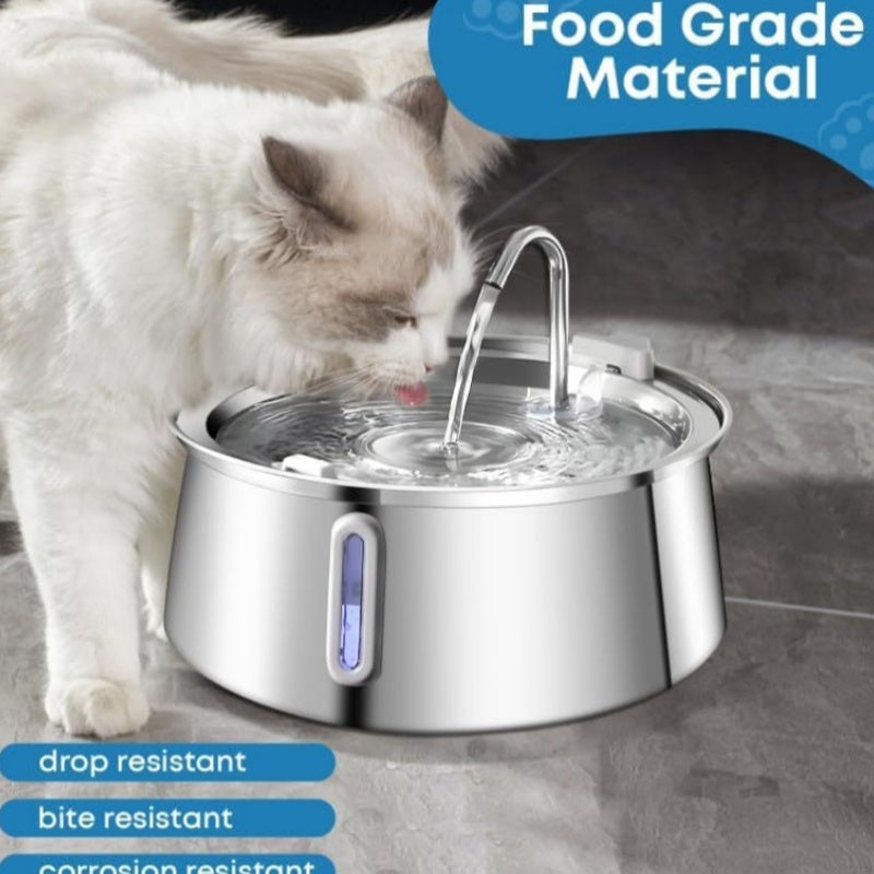 4L Automatic Pet Water Fountain with Large Capacity Tank