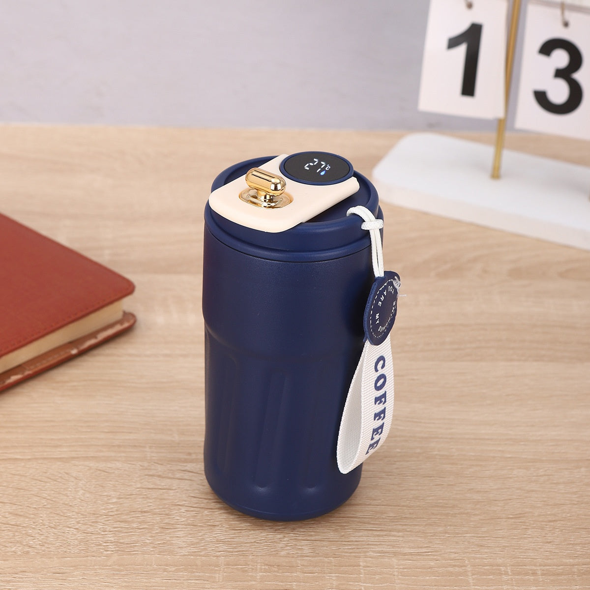 Smart Digital Insulated Bottle With Temperature Display, 450ml