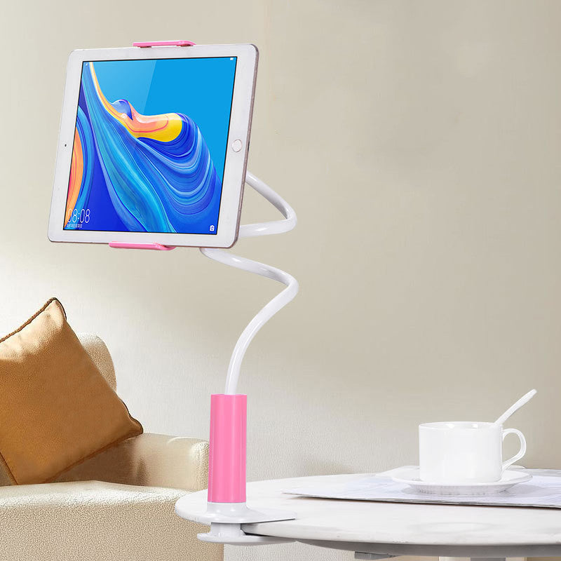 360 Degree Flexible Phone and Tablet Stand with Spiral Base