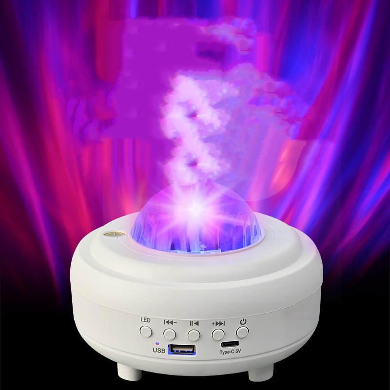 Galaxy Star Projector Bluetooth LED Night Light Rechargeable