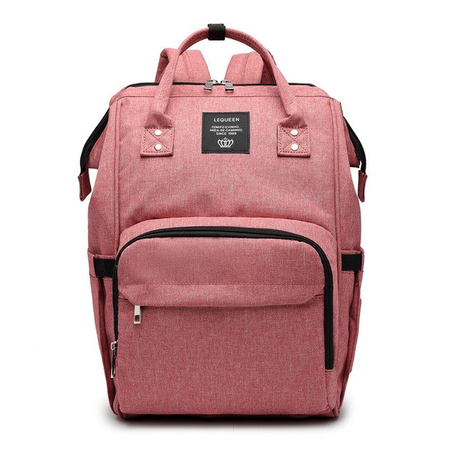 Large Capacity Mummy Nappy Bag with Bottle Pockets