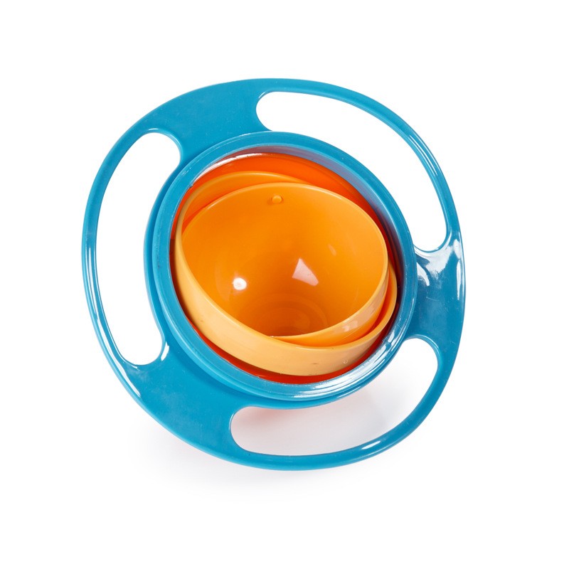 360 Rotating Spill-Proof Kids Bowl That Is Dishwasher Safe