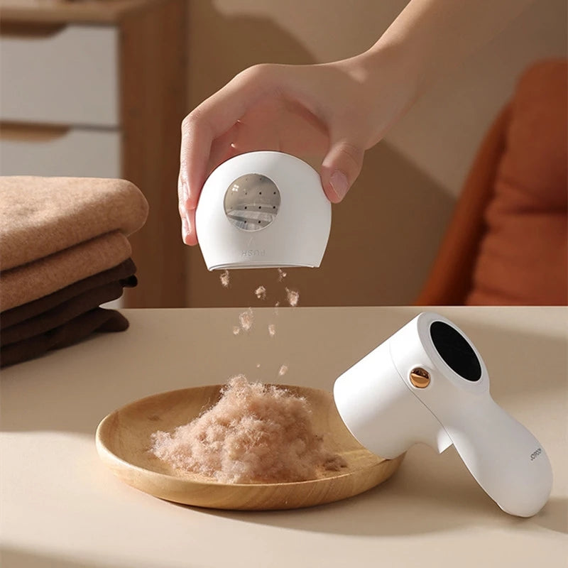 Electric Lint Remover with LED Display and USB Charging