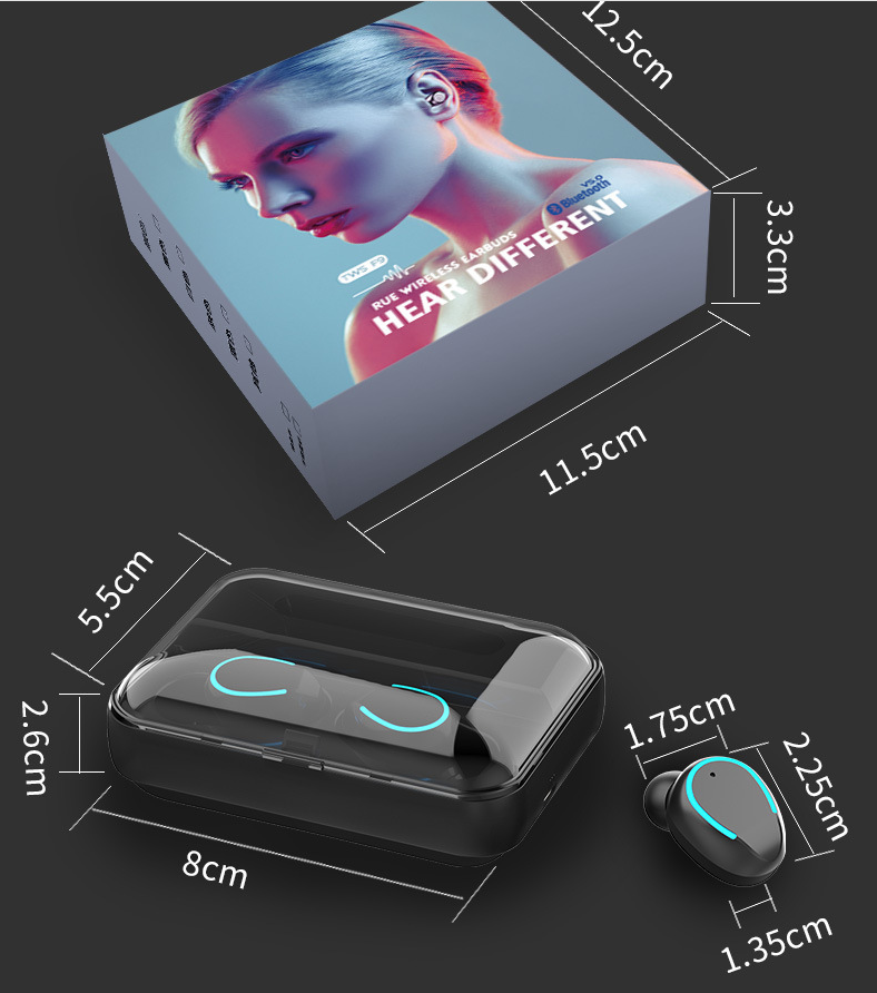 Multifunction Bluetooth Headset with Power Bank and Phone Stand