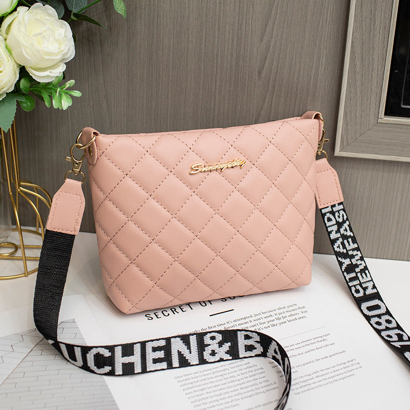 Small Embroidered Chain Crossbody Bag for Women