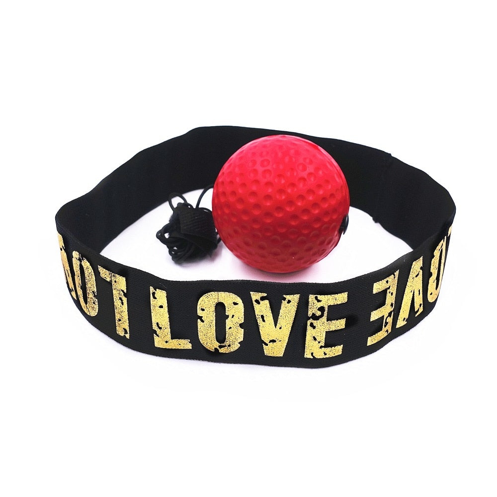 Boxing Reflex Speed Ball with Headband, Soft Punch Ball for Training