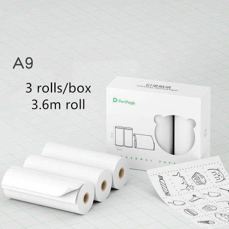 Mini Bluetooth Thermal Label and Photo Printer for Phones