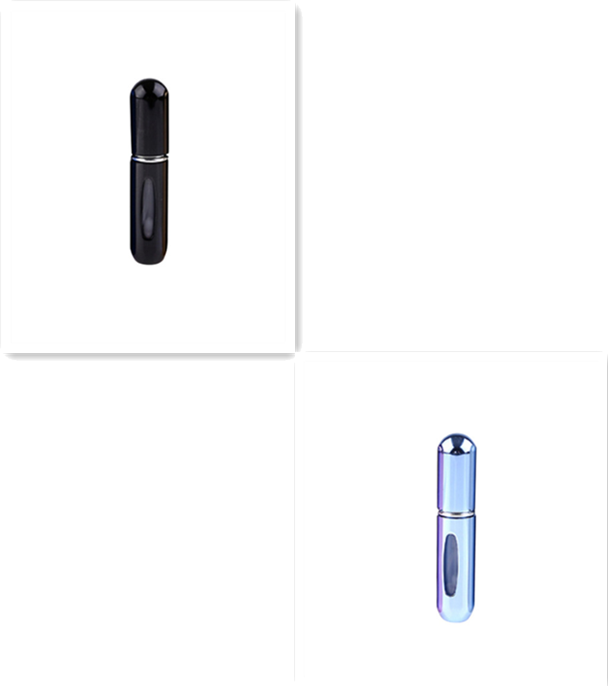 Mini Refillable Perfume Atomiser Bottle, Pump To Fill