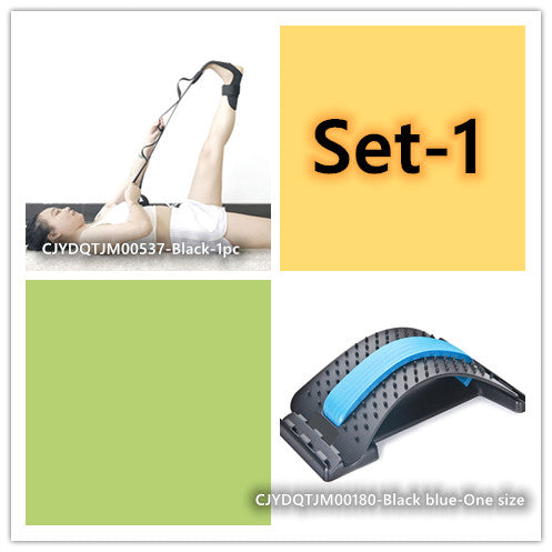 Magnetic Lumbar Stretcher Back Support Mat With Pressure Points