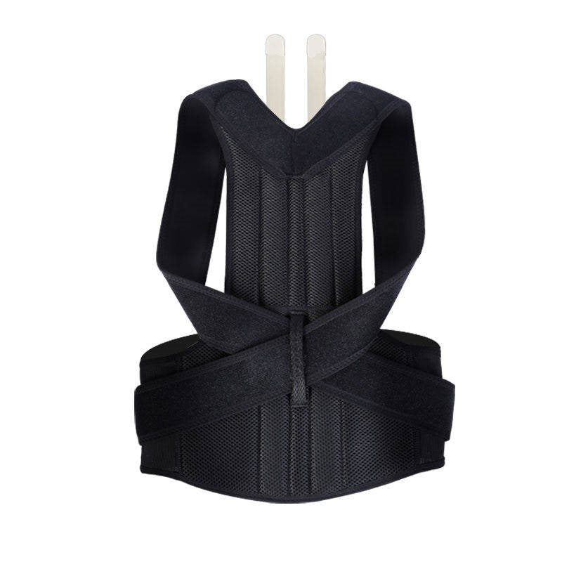 Adjustable Back Posture Support Brace In Breathable Fabric