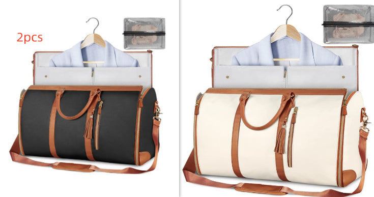 Large Capacity Foldable Travel Duffle Bag, Waterproof Tote