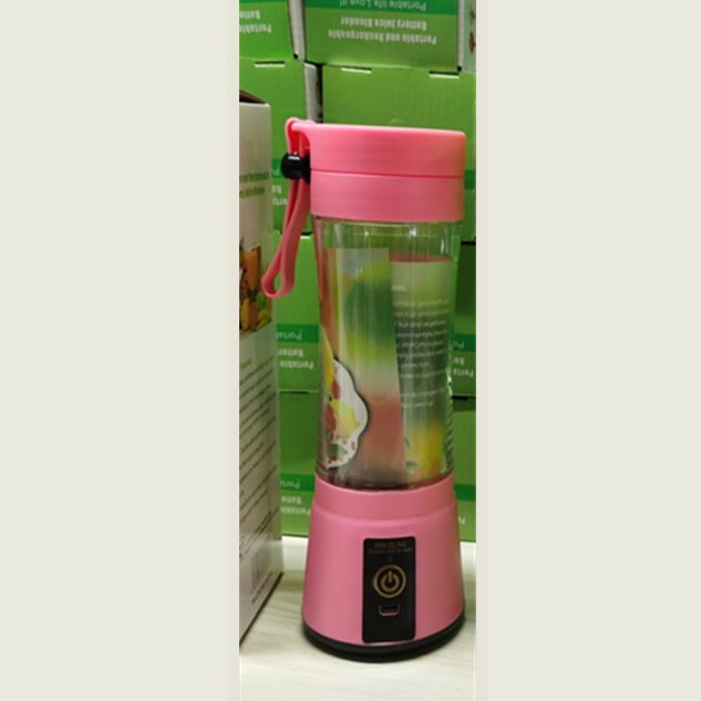 Portable USB Rechargeable Blender With Six Blades For Smoothies