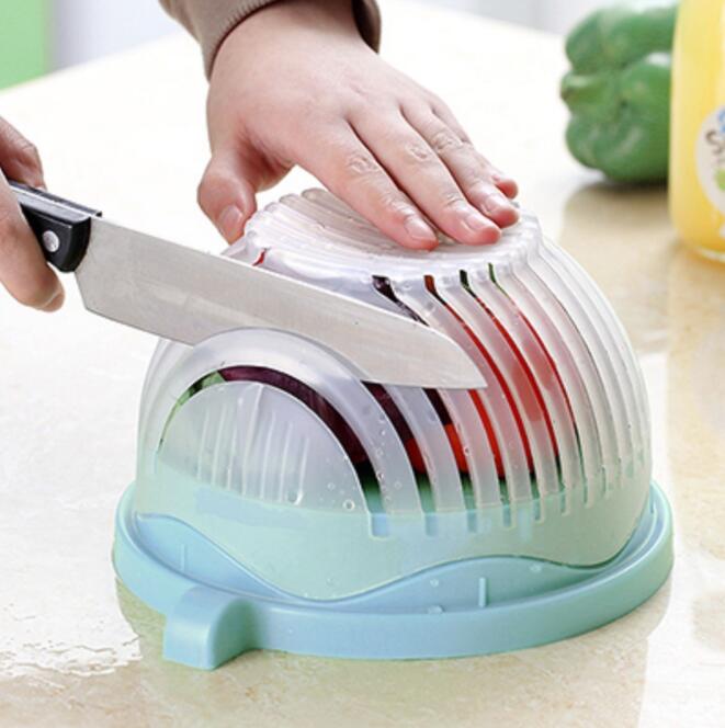 Creative Salad Cutter for Fruit and Vegetables, Easy Kitchen Prep
