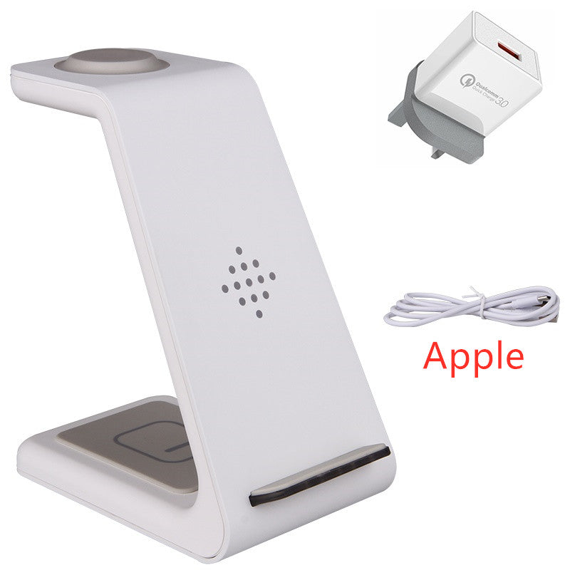 3-in-1 Wireless Charging Station Stand for Phones, Watch and Earbuds