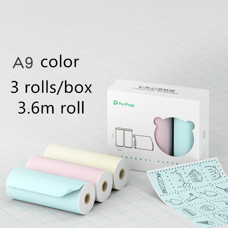 Mini Bluetooth Thermal Label and Photo Printer for Phones