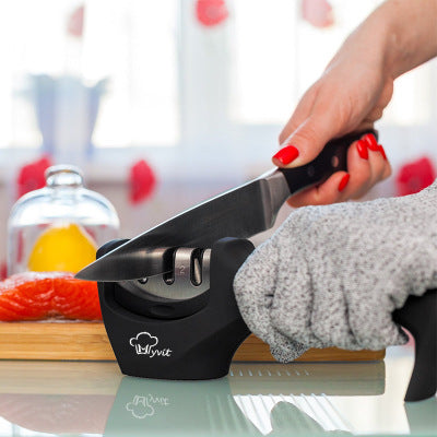 Diamond Tungsten Steel Kitchen Knife Sharpener Stone