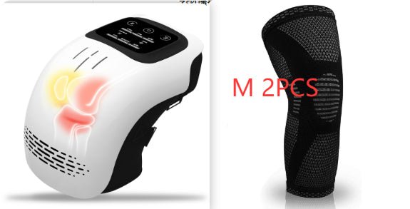 Heated Knee Massager With Vibration, Rechargeable Home Wrap
