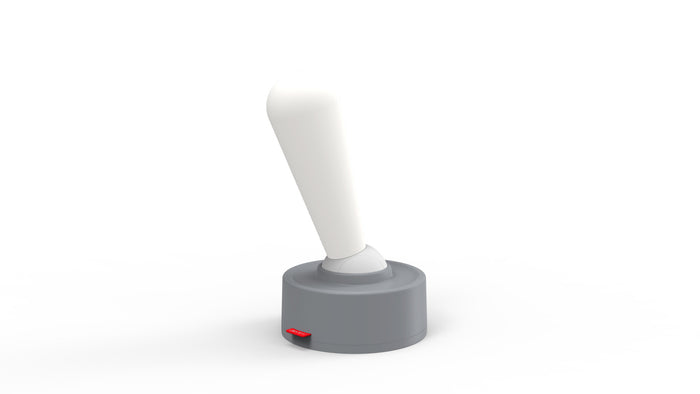 Luz nocturna de silicona con interruptor y carga USB para dormitorios