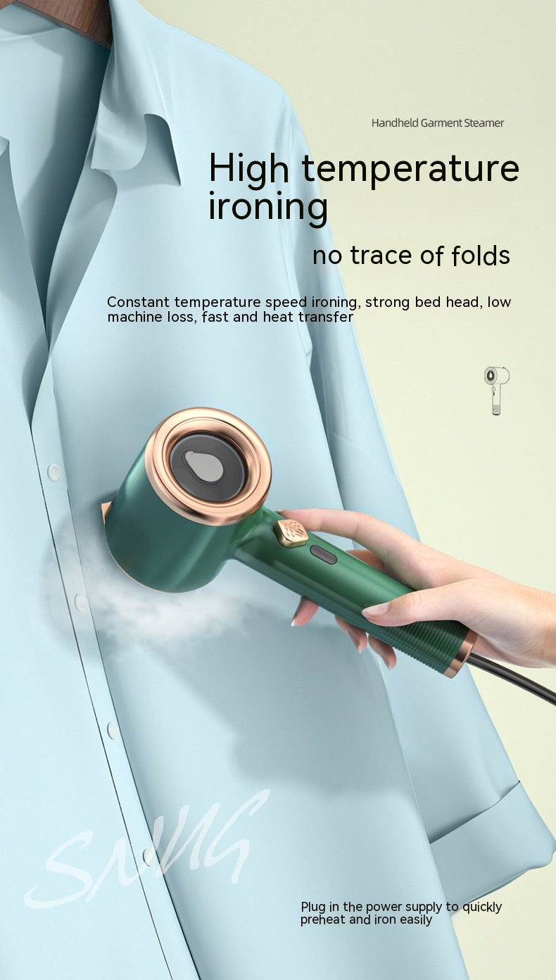 Mini Portable Handheld Garment Steamer, 33W Travel Iron
