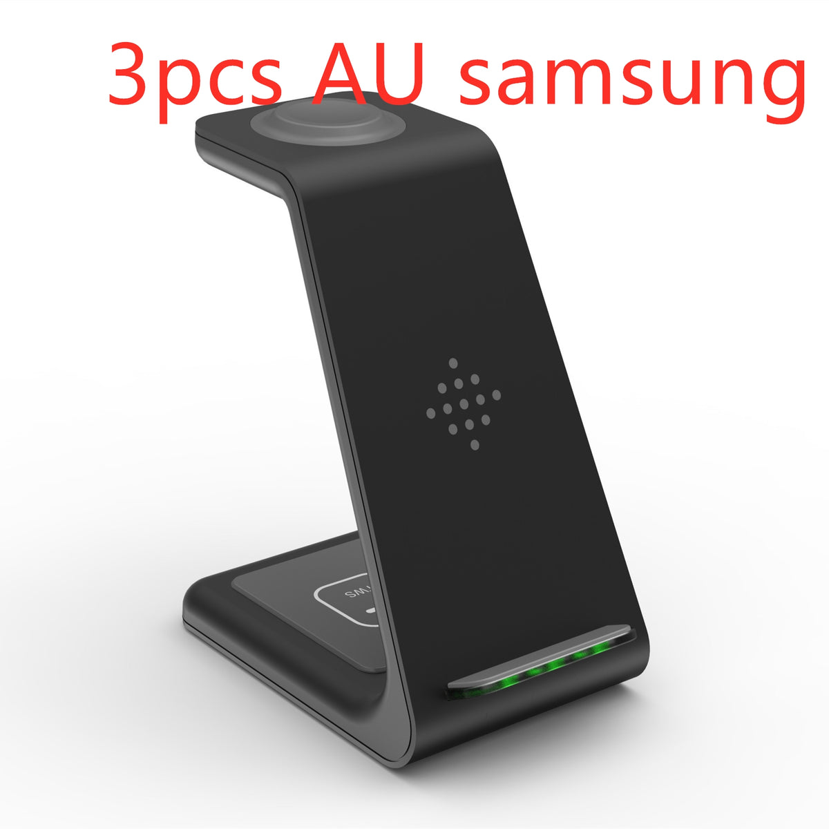 3-in-1 Wireless Charging Station Stand for Phones, Watch and Earbuds