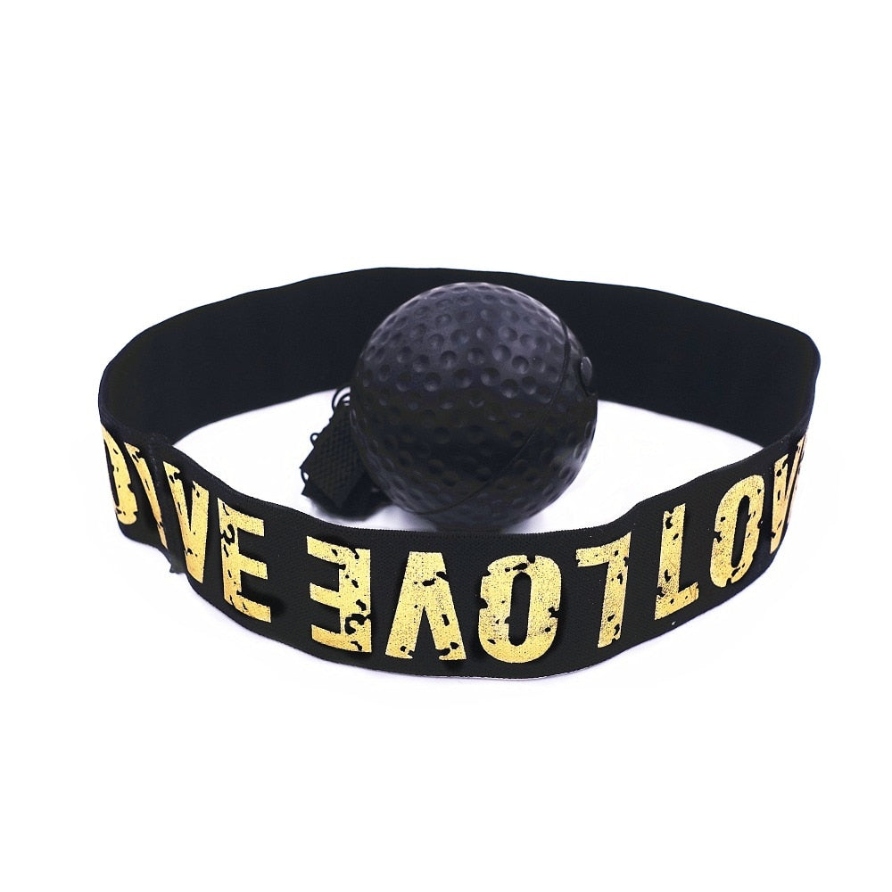 Boxing Reflex Speed Ball with Headband, Soft Punch Ball for Training
