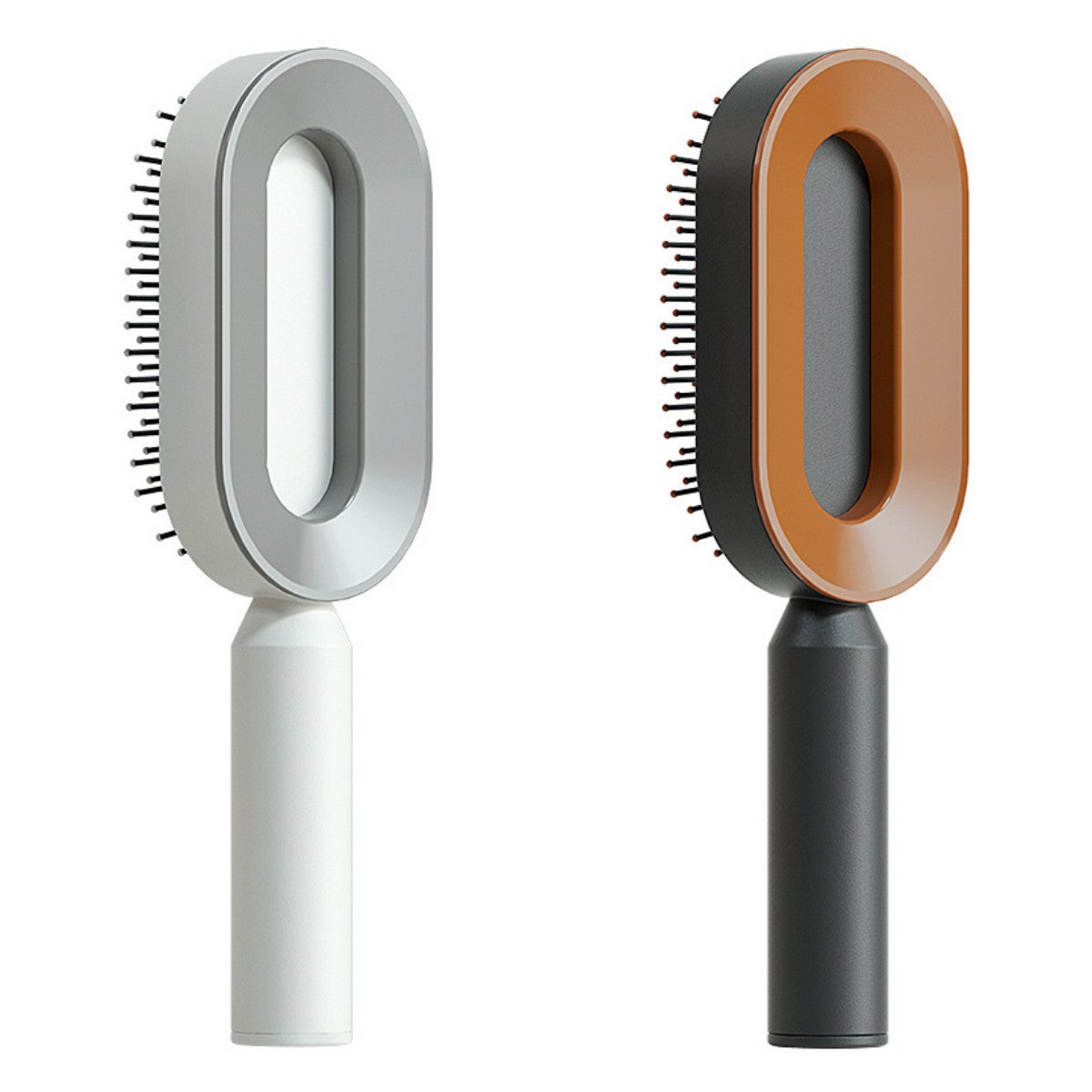 Self-Cleaning Airbag Hair Brush With Scalp Massage, Anti-Static