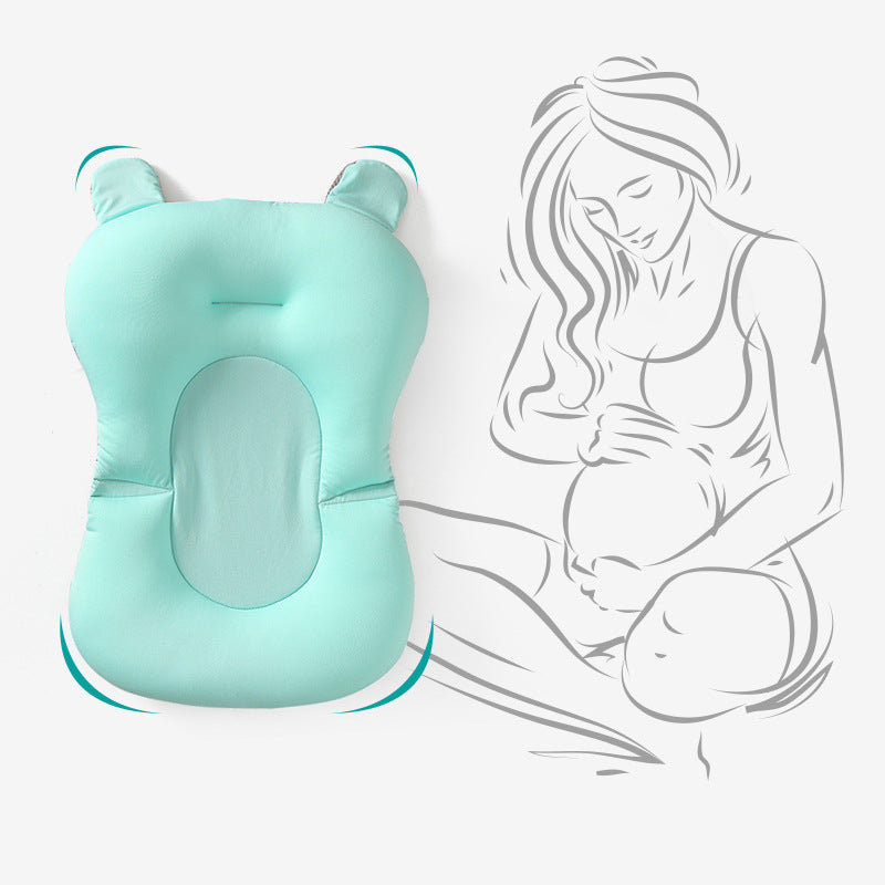 Baby Bath Floating Support Seat with Three-Way Safety Belt