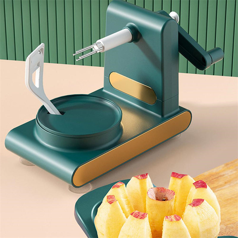 Hand-Cranked Fruit Peeler And Corer Machine For The Kitchen
